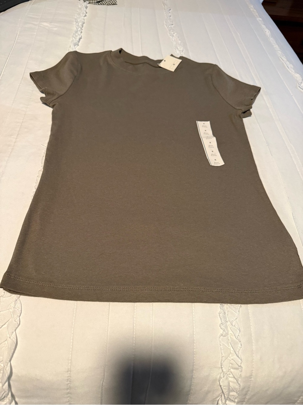 a new day Olive Green Short-Sleeve Crewneck Tee